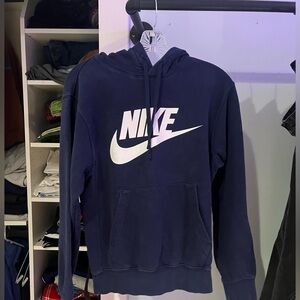 Navy Blue Nike Hoodie